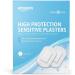 Amazon Basic Care Sensitive Plasters - Fleece Fabric Protection 60 Plaster Pack (12 x 5 Pieces) for Ultimate Comfort & Care - Buy Online on GoSupps.com