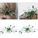 Emerald Green Crystal Hair Vine Wedding Hair Accessory Rhinestone Hair Piece for Bride Bridesmaid Girls - Buy Online on GoSupps.com