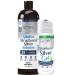 Ameo Life Colloidal Silver Gel with Aloe Vera & Colloidal Silver Liquid Bundle