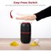 Electric Pill Crusher Grinder - 150W Stainless Steel Blades | Multifunctional Home Use | Black - Buy Online on GoSupps.com