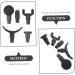 Ultechnovo 5-in-1 Fascia Gun - Powerful Head Massage Device for Ultimate Relaxation | International Shipping Available - Buy Online on GoSupps.com