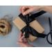LEEQE 1 Inch X 50 Yards Black Grosgrain Ribbon for Gift Wrapping, Wreaths & Crafts - Buy Online on GoSupps.com
