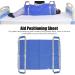 Positioning Bed Pad with Reinforced Handles 41.3" x 28.3" Patient Transfer Sheet Aid Assistant Reusable Waterproof for Body Lifting Turning Repositioning for Elderly Incontinence Caregiver - Buy Online on GoSupps.com