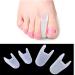 Toe Spreader for Hallux Valgus | Silicone Toe Separator & Bunions Relief | 8 Pack Overlapping Toe Spacer - Buy Online on GoSupps.com