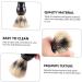JECOMPRIS 8-Piece Foam Razor Brush Set - Men's Mustache Grooming & Body Care Accessories - Portable Plastic Handle Shaving Brush - Buy Online on GoSupps.com