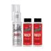 Beardbury's hov Pack of texture styling powder for hair with anti-heavy power effect.Volume powder for hair.Mattes finish.1 volume powder + 2 refill.3 units.