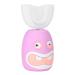 Electric Toothbrush for Children 2-14 U-shaped Head Sonic Vibrating Automatic Brushes with Charging Station