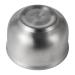 Perfk Unbreakable Stainless Steel Shaving Bowl - Durable Portable Heat-Insulating Razor Cup for Cream & Soap - Buy Online on GoSupps.com