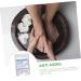 BCOATH 1pc Foot Bath Salt Tired Feet Bath Salt Foot Spa Salts Dead Skin Removal Bath Salt Nourishing Foot Bath Salt Foot Soak Foot White Peppermint - Buy Online on GoSupps.com
