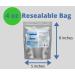 Borax Powder 4oz | Natural All Purpose Cleaner and Laundry Detergent Booster | Household Stain Remover | DIY Soap and Slime Ingredient | Resealable Bag - 4 Ounce - Buy Online on GoSupps.com