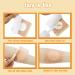 50Pcs Castor Oil Pack Wrap Belly Button Patch Cover Organic Castor Oil Patch for Belly Button Disposable Highly Absorbent Self-Adhesive Organic Cotton - Floral Beige 50PCS Floral - Buy Online on GoSupps.com