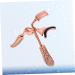 Housoutil Eyelash Holder Eyelash Curler Makeup Eyelashories Mini Eyelashories Anti-Skid Handle Eyelashories Makeup Accessories Rose Gold Non-Slip 10*3.5cm - Buy Online on GoSupps.com