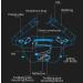 AONIJIE Hydration Running Belt - Zero Bounce Design for Marathon & Trail Running - Fanny Pack for 6.8 Phones - B-Blue - Buy Online on GoSupps.com