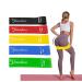 Resistance Bands for Working Out Loop Exercise Bands Set for Women/Men Workout Bands for Home Fitness Home Gym Equipment Stretching Strength Training Physical Therapy Set of 5