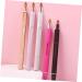 Housoutil 1pc Lip Brush Mini Wand Makeup Double Ended Makeup Brush Lip Pride Fascinators Eyeshadow Cosmetics Dedicated Aluminum Tube Pink - Buy Online on GoSupps.com