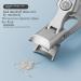 Cumuul Nail Clipper Set - Ultra Sharp Stainless Steel Toenail Clippers with Catcher for Seniors | Heavy Duty Thick Toenail Clippers (Silver - Buy Online on GoSupps.com