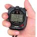 JUNSD Professional Stopwatch Timer for Sports 100 Lap Stopwatch Digital Sports Stopwatch with Countdown Timer 100 Lap Memory 0.001 Second Timing Water Resistant  Black - Buy Online on GoSupps.com