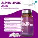 Alpha Lipoic Acid 650mg Capsules - 4 Month Supply - R-ALA & S-ALA Blend - Natural Antioxidant - Made in UK - Buy Online on GoSupps.com