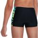 Speedo Hyperboom Panel Swim Shorts for Boys - 13 Years - Black/Pool/Bright Zest | International Shipping Available - Buy Online on GoSupps.com