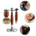 Men's Manual Shaving Set - Grooming Tools with Razor Stand & Beard Cleaning Brush for Perfect Shave - Buy Online on GoSupps.com