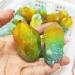 Natural Aura Rough Stone Crystal Raw Gemstone Home Display Colorful Decorative White Crystal Jewelry - (Color: Light Yellow Size: random1pcs) - Buy Online on GoSupps.com