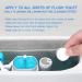 KIISIISO 12-Pack Toilet Bowl Cleaner Tablets - Automatic Tank Cleaner with Sustained Release Technology for White Bathroom - Buy Online on GoSupps.com