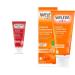 WELEDA BIO Pomegranate intensive hand cream (1 x 50 ml) & organic sanddorn express hand cream nourishing natural cosmetics moisturizer for delicate and cracked hands (1 x 50 ml) bundle with bio sanddorn hand cream