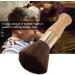 Neck Duster Brush Hair Cutting Neck Duster Brush Barber and Salon Brush to Remove Loose Hair From Neckline and Ears After Haircut Stand Up Base (Original Wood Color) - Buy Online on GoSupps.com