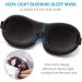 2 Pack Eye Mask for Sleeping - Lightweight & Comfortable 3D Contoured Eyeshade for Men and Women - Perfect for Travel, Shift Work, and Naps - Black & Blue - Buy Online on GoSupps.com