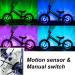 Solhice 2 Tire Rechargeable Bike Wheel Lights - Waterproof LED Cycling Spoke Lights for Night Riding - 7 Color Bicycle Decoration Light for Kids and Adults - Buy Online on GoSupps.com