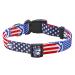Mihqy dog collar adjustable soft & comfort dog collar Bohemian flowers geometric trunk design for small medium and large dogs (unique US s) s (neck circumference 25-40 cm width 1.5 cm) unique US US