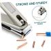 minkissy 360 Rotary Nail No Splash Nail Clip Fingernails Clippers Pedicure Clipper Toenail Cutters Nail Cleaner Tool Fingernail Trimmer Nail Cutters for Nail Tips to Rotate Steel - Buy Online on GoSupps.com