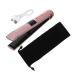 OHPHCALL 4pcs Curling Iron Travel Hair Curler Multifunctional Hair Straightener Pro Tools Abs Golden 21X4X3.5CMx4pcs Rose Goldx4pcs