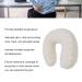 Acupressure Neck Pillow - U-Shaped Cervical Massage Pillow | Soft Cotton Fabric for Car & Travel - Buy Online on GoSupps.com