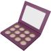 DIY Empty Eyeshadow Empty Eyeshadow BoxDIY Empty Eyeshadow 12 Hole Empty Eyeshadow Palette Portable DIY Makeup Empty Bh Bronzer Palette for Cosmetics Store (Purple) - Buy Online on GoSupps.com