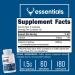 Bucked Up HMB Capsules - 1500mg per Capsule - 60 Servings (180 Capsules) | Bucked Up Essentials - Buy Online on GoSupps.com