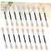 VINTORKY 50pcs Eyeshadow Makeup Brush Eyeliner Eye Spoolie Brush Eyeshadow Brush Kit Pink - Buy Online on GoSupps.com