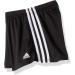 adidas Girls' Big 3 Stripe Pacer Mesh Short - Adi Black (Large) - Buy Online on GoSupps.com