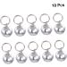 Angoily 10-Pack Cat Sound Bells - DIY Pet Accessories for Cats & Puppies | Perfect for Christmas & Handicrafts - Buy Online on GoSupps.com