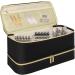 Hair Dryer Travel Case | Double-Layer Hair Accessories Tools Stylish Portable Water Resistant Storage Box Large Capacity Case for Hairdryer Styler Accessories - Buy Online on GoSupps.com
