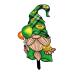 Milisten Dwarf Card Outdoor Sign St Patrick Gnome Yard Sign Patrick Garden Decoration During The Day Props