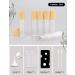 12 Pack Essential Oil Roller Bottles - 10ml Frosted Glass with Stainless Steel Balls for Travel & Perfume - Buy Online on GoSupps.com