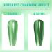 Chrome Nail Polish Green Nail Polish - Metal Mirror Effect Nail Varnish Quick Drying Nail Polish - Long Lasting No UV Needed Nail Art Nail Gel Polish at Home DIY Manicure 7ml - Buy Online on GoSupps.com
