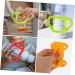 TOMETURE 2pcs Bottle Handle Bottle Handle Bottle Handles Bottle Grip Milk Bottle Handles Bottle Accessories Newborn Feeder Wide Mouth - Buy Online on GoSupps.com