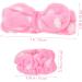 FRCOLOR 4 Sets Bow Headband Wrist for Washing Face Facial Headband Headband Face Wash Headband Makeup Headbands Headband for Washing Face Headbands for Women Spa Hair Band Cloth - Buy Online on GoSupps.com
