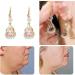 Lymph Flow Magnetogen Earrings - Germanium Therapy for Lymph Drainage & Slimming | Lymphvity Magnette Magnetic Earrings - Pink - Buy Online on GoSupps.com
