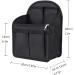 Deesoo Small Backpack Organizer Insert for Diaper Bag - Black | 11x7.87x4.72 inches - Buy Online on GoSupps.com