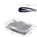 60PCS Black Metal Snap Hair Clips - 5cm Slipproof Hair Jewelry for Girls | Perfect Hair Clipping Accessories - Buy Online on GoSupps.com