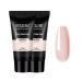 Rosalind poly nail gel acrylic gel for nails 2PCs pink colors 60ml poly nails gel quick extension builder acrylic nail gel nail extension gel polish starter set for DIY nail design set 3