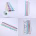 6 Pieces Colorful Straws Silicone Straws Replacements Straws Silicone Material Suitable For Adventure Travel Tumblers Replacement Straws For Kids Drinking Cups - Buy Online on GoSupps.com